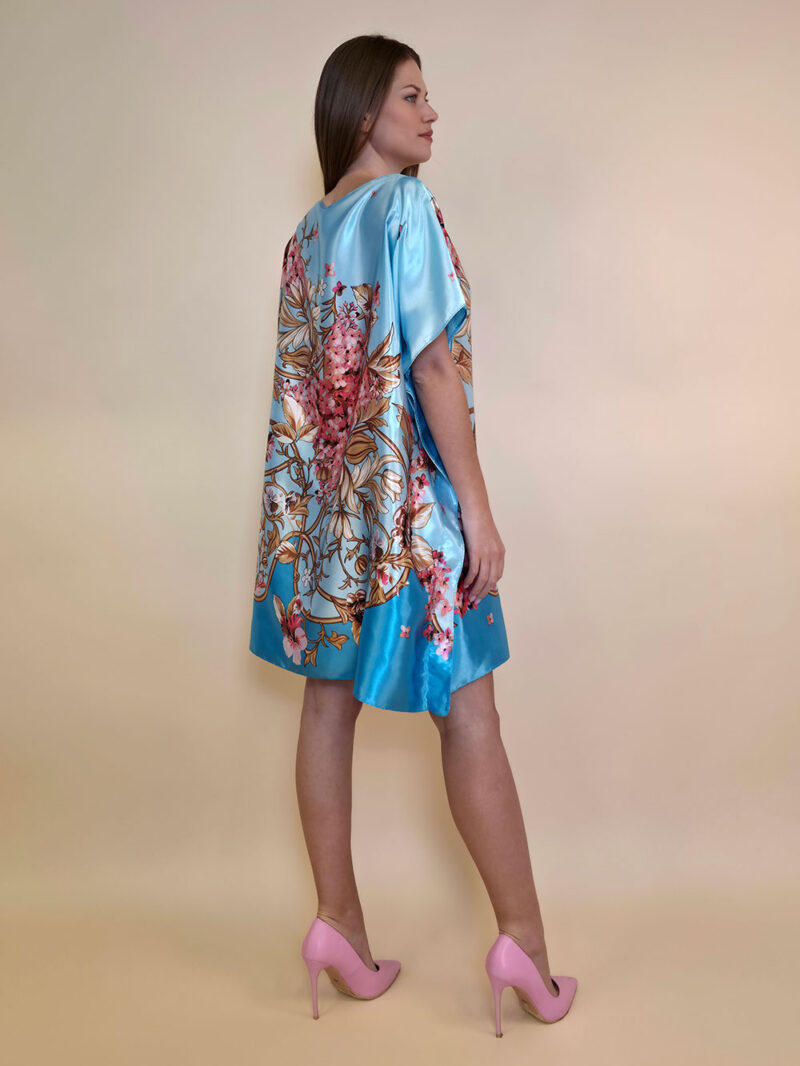 Kaftan 40 Marrero - kaftan silk/viscose Wisteria - turquoise