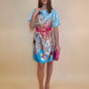Kaftan 40 Marrero - kaftan silk/viscose Wisteria - turquoise