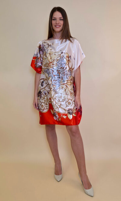 Kaftan 40 Marrero - kaftan silk/viscose Wisteria - beige