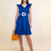Haljina 40 Florida - cotton poplin UN - royal