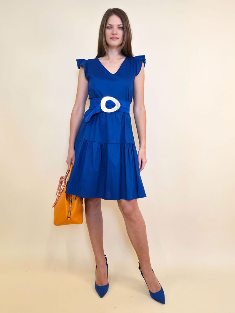 Haljina 40 Florida - cotton poplin UN - royal