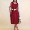 Haljina 40 Rebecca - cotton UN - india red