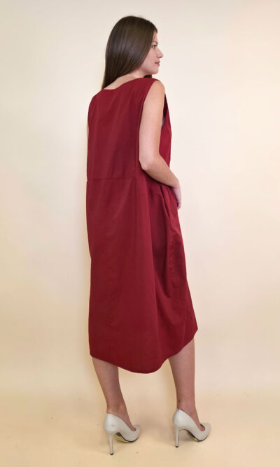 Haljina 40 Rebecca - cotton UN - coral