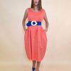 Haljina 40 Rebecca - cotton UN - coral
