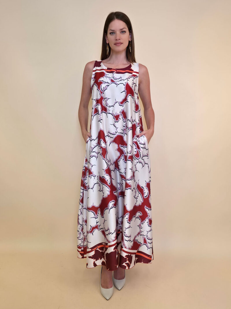 Haljina 60 Cecilia - india red - Slika 3