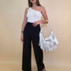 Hlače 30 Elton - viscose UN - black