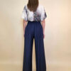 Hlače 30 Elton - viscose UN - navy