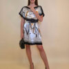Kaftan 40 Marrero - kaftan silk/viscose Belts/Chains - beige/black