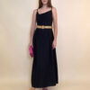 Haljina+remen 46 Jeanerette - viscose UN - navy