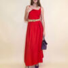 Haljina+remen 46 Jeanerette - viscose UN - red
