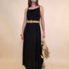 Haljina+remen 46 Jeanerette - viscose UN - black
