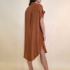 Haljina/košulja 52 Mandeville - tencel UN viscose - coccio