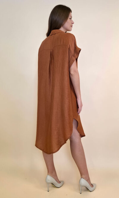 Haljina/košulja 52 Mandeville - tencel UN viscose - military