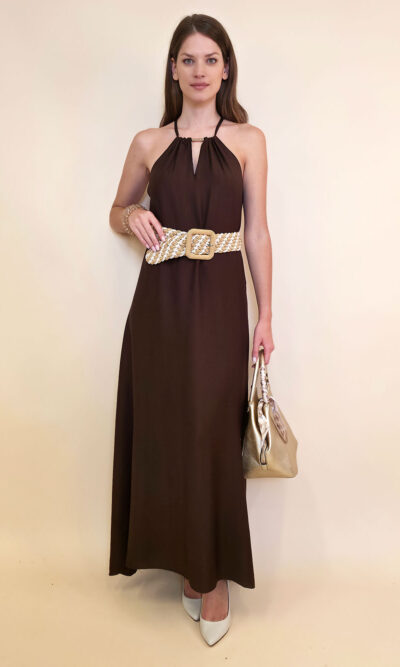 Haljina 46 Indianola - viscose UN - brown