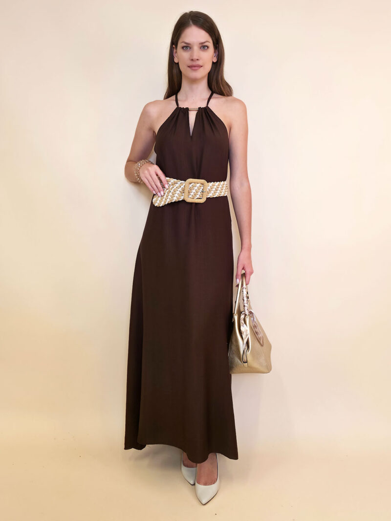 Haljina 46 Indianola - viscose UN - brown
