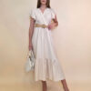 Haljina+remen 46 Aberdeen - viscose UN - beige