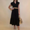 Haljina+remen 46 Aberdeen - viscose UN - black
