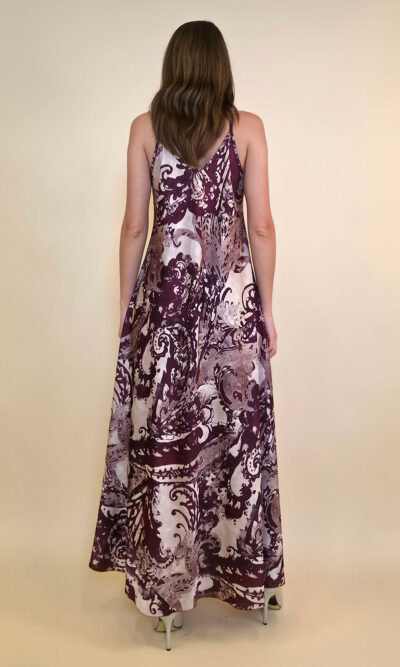 Haljina 40 Marrakesh - kashmir floral mix - burgundy