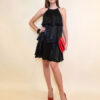 Haljina 48 Buton Rouge - viscose UN shiny - black