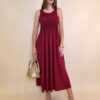 Haljina 48 Vidalia - viscose UN bizne - indian red
