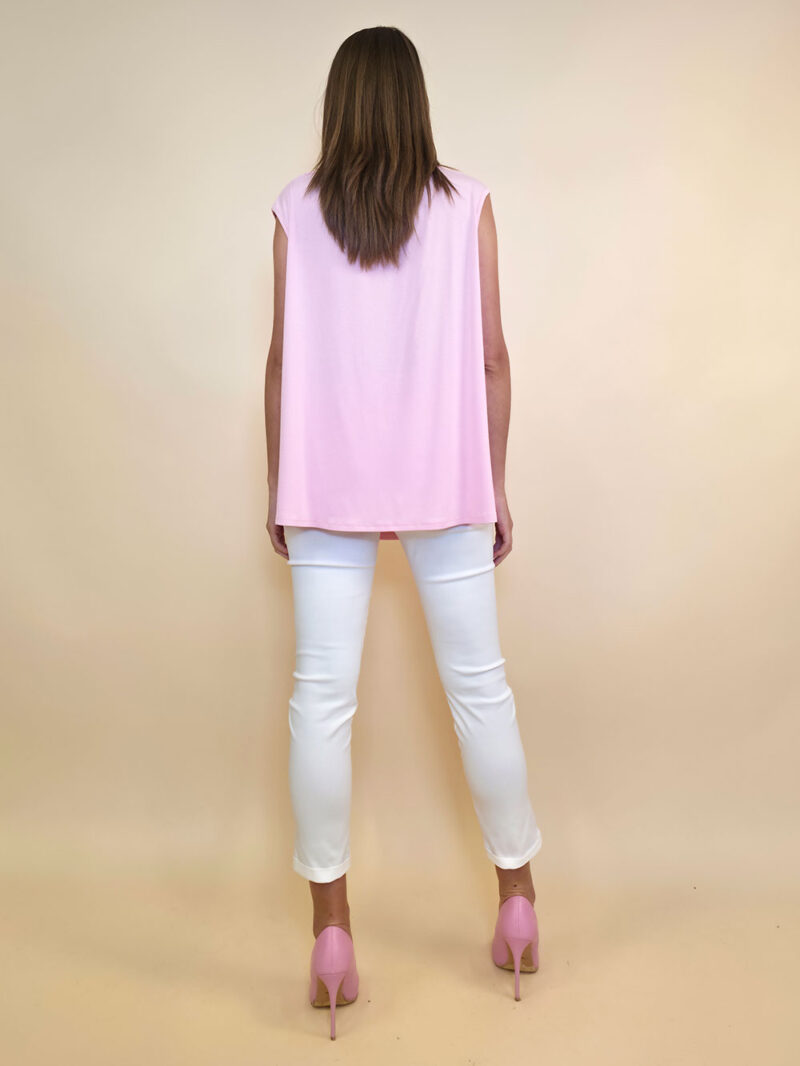 Majica 24 Sophie - viscose UN - fango