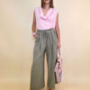 Hlače 56 Alamo - linen/cotton UN - grey