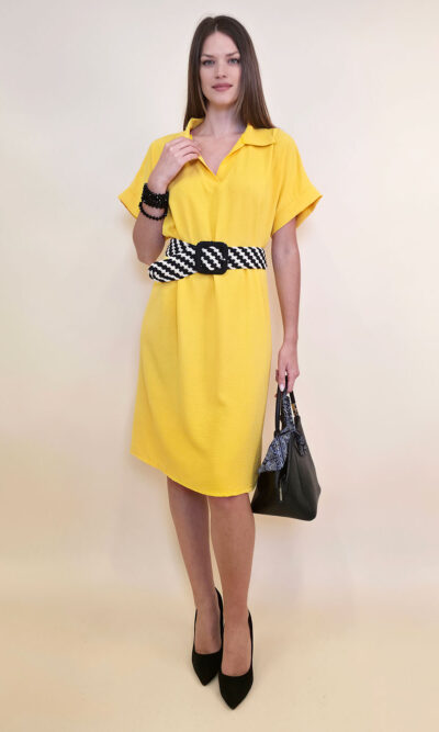 Haljina 32 Sanford - tesutto UN - yellow