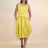 Haljina 40 Ripley - cotton UN - yellow