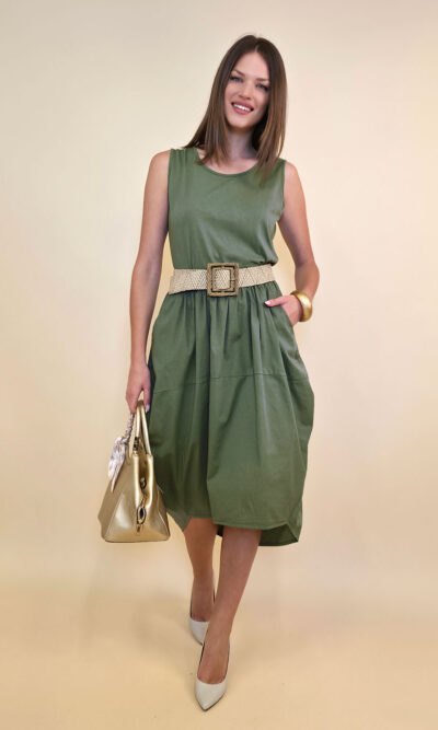 Haljina 40 Ripley - cotton UN - military