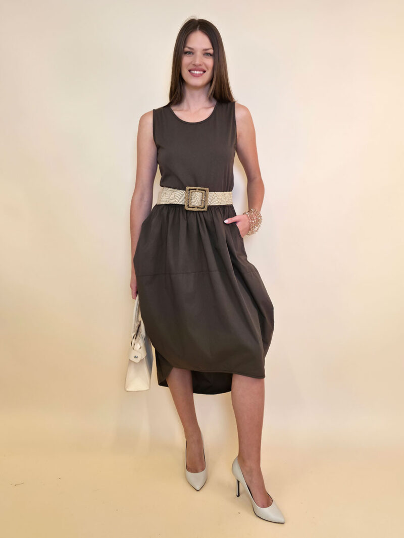 Haljina 40 Ripley - cotton UN - brown