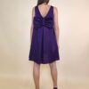 Haljina 48 Virginia - cotton poplin UN mašna/reversible - purple