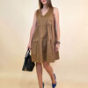 Haljina 36 Santa Fe - cotton poplin UN - camel