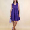 Haljina 36 Santa Fe - cotton poplin UN - purple