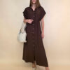 Haljina 40 Roberta - viscose UN - brown