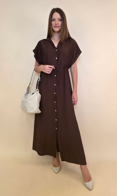 Haljina 40 Roberta - viscose UN - brown