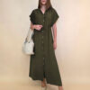 Haljina 40 Roberta - viscose UN - military