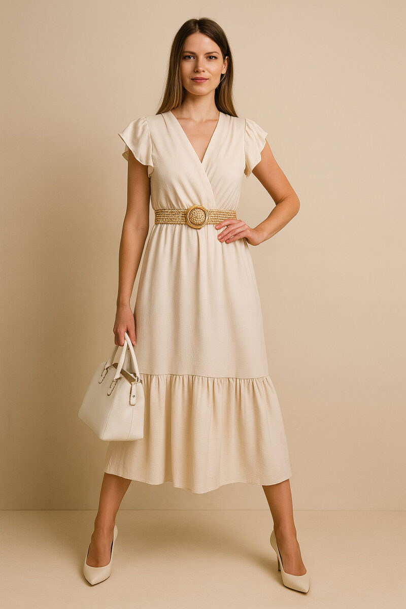 Haljina+remen 46 Aberdeen - beige