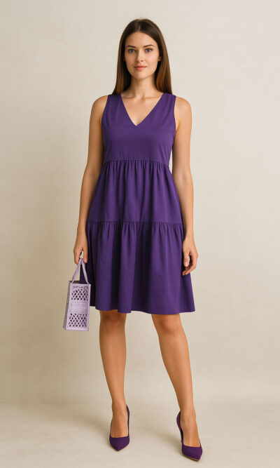 Haljina 36 Santa Fe - purple