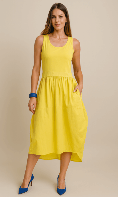 Haljina 40 Ripley - yellow