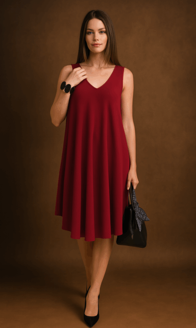Haljina 32 Vegas - india red