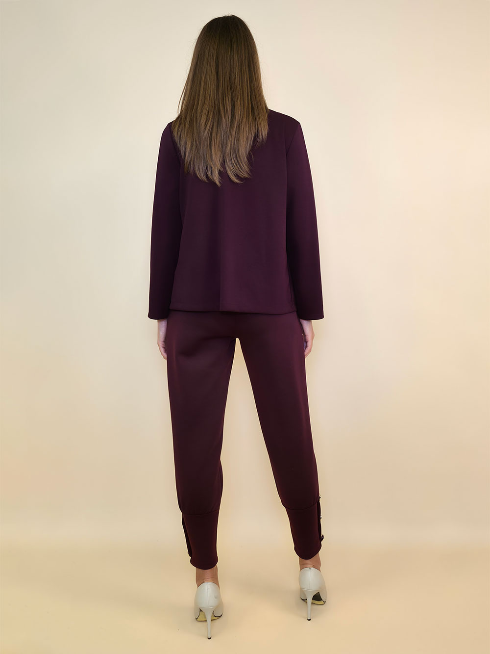 Sako+cvijet 52 Cortland - jersey UN - burgundy