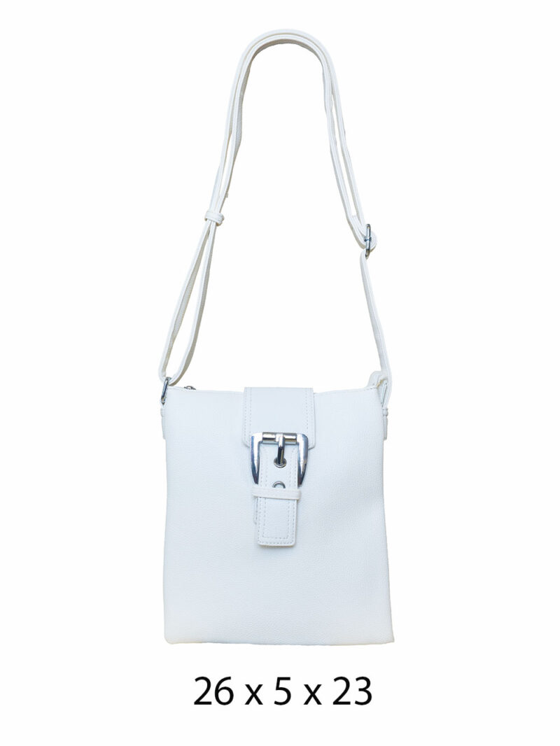 Torba 19 - belt buckle - white