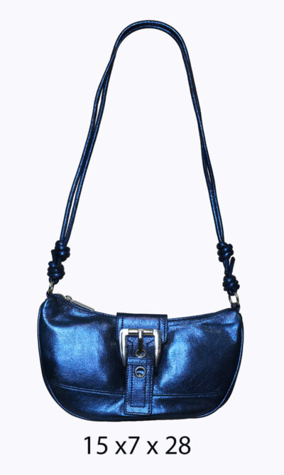 Torba 20 - belt buckle shiny - blue