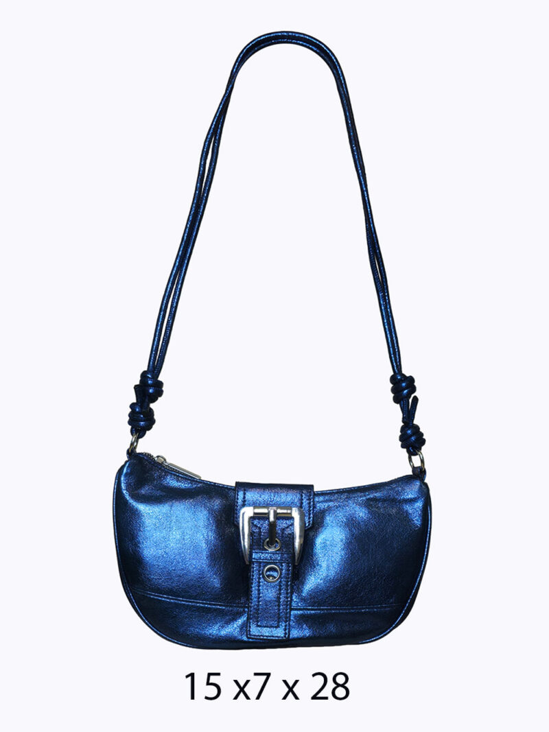 Torba 20 - belt buckle shiny - blue