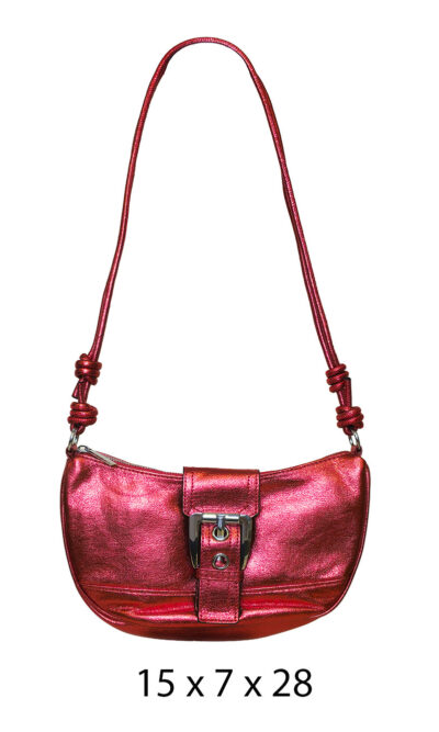 Torba 20 - belt buckle shiny - red