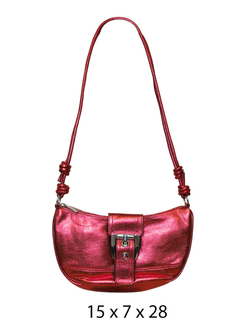 Torba 20 - belt buckle shiny - red