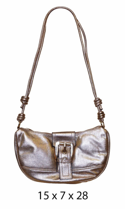 Torba 20 - belt buckle shiny - rose gold