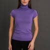 Dolčevita 23 Monroe -- plt UN kratki rukav - viola