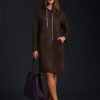 Haljina 55 Bassett - jersey UN stardust - brown