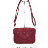 Torba 34 - pismo suede nitne - red